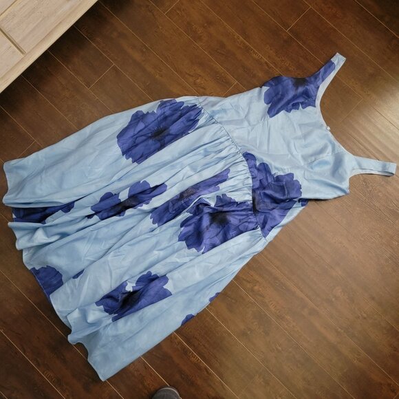 Free People Hutch The Ridge Printed Maxi Dress Womens 18 Formal Garden Elegant - Picture 3 of 9